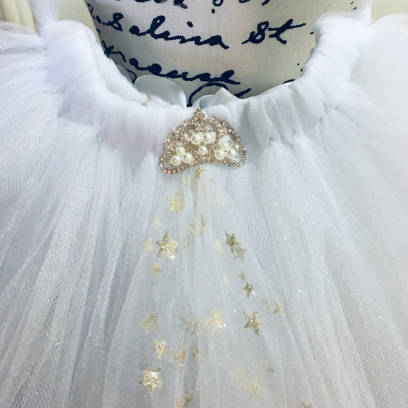 Ice Princess (flower girl) Skirt - Picture 3 of 8